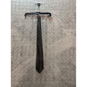 Access Men Black White Dot Pattern‎ Silk Neck Tie Formal Dress